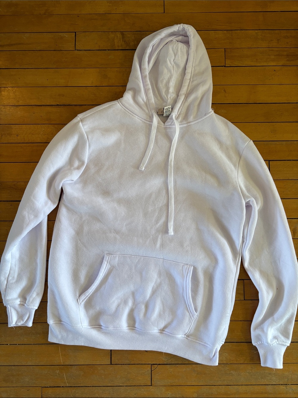 Classic White women's pullover Hoodie